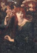 Dante Gabriel Rossetti La Ghirlandate oil on canvas
